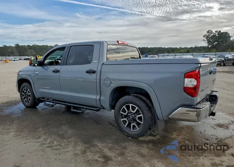 2019 Toyota Tundra Crewmax Sr5 из США, поврежденный, VIN 5TFEY5F16KX251191